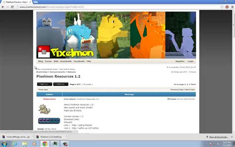 Minecraft How To Install Pixelmon Mod For Minecraft 1 5 2 Youtube