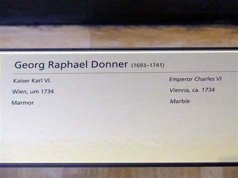 Kaiser Karl Vi Georg Raphael Donner Um