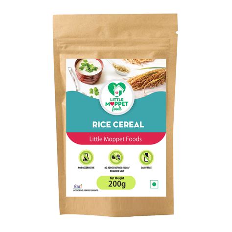 Rice Cereal for Babies- An energy rich first food for babies