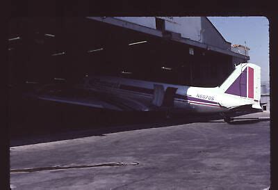 Orig Mm Airline Slide Transwest Air Express Dc N Ebay