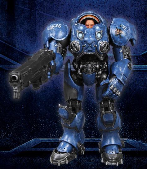 Starcraft Terran Marine Tychus Findlay Cm Premium Series Action