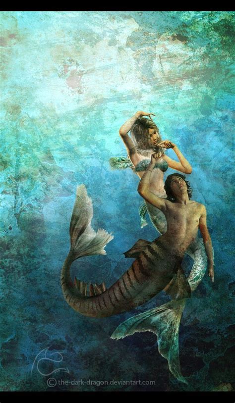 Mermaids Dance By The Dark Dragon On Deviantart Mermaid Dancing