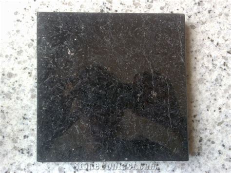 Cambrian Black Granite Slabs Tiles Canada Black Granite From China