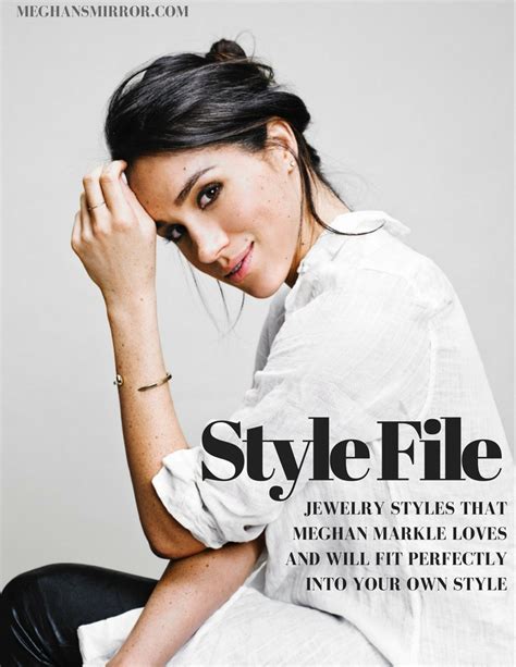 Meghan Markles Jewelry Style Guide