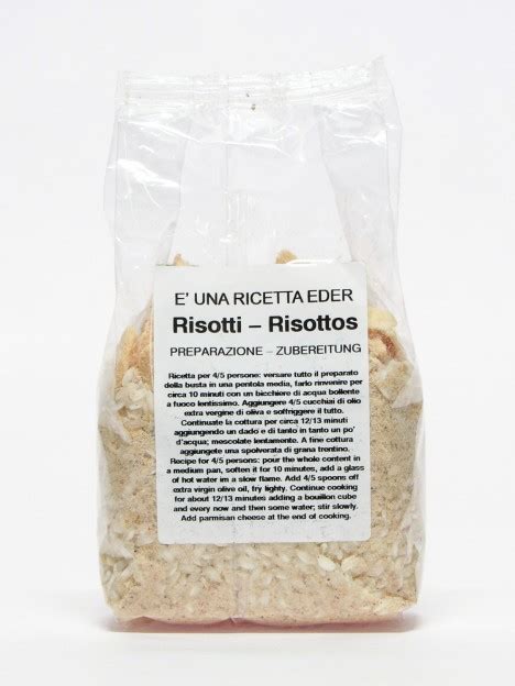 Risotto Di Mele E Speck 350g Eder Officina Naturale