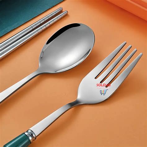 Full Cutlery Sets Pc Set Portable Cutlery Set Kitchen Fork