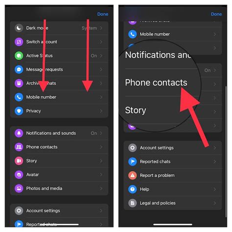 Remove Contacts From Facebook Messenger On Iphone Android