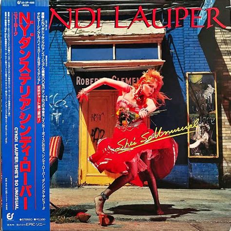 Cyndi Lauper シンディ・ローパー She S So Unusual N Y ダンステリア [lp] レコード通販オンラインショップ Gadget Disque Jp