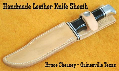 Knife sheath making How to make leather knife sheaths