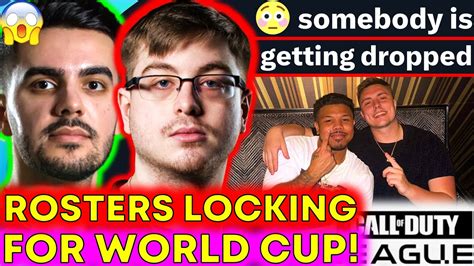 Cdl Rostermania Begins Teams Leaked For World Cup Youtube