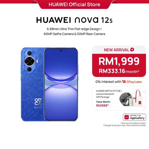 Huawei Nova 12s Price In Malaysia Specs RM1999 TechNave