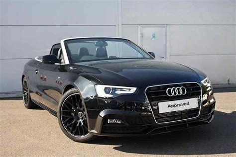 Audi A5 Cabriolet Black Edition Audi A5 Cabriolet