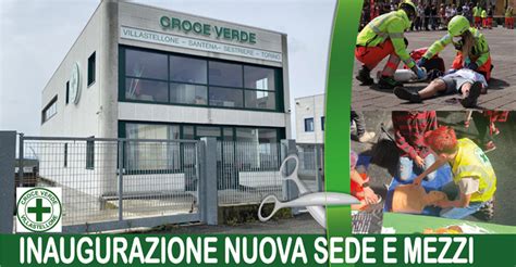 La Croce Verde Villastellone Apre La Sezione Di Santena