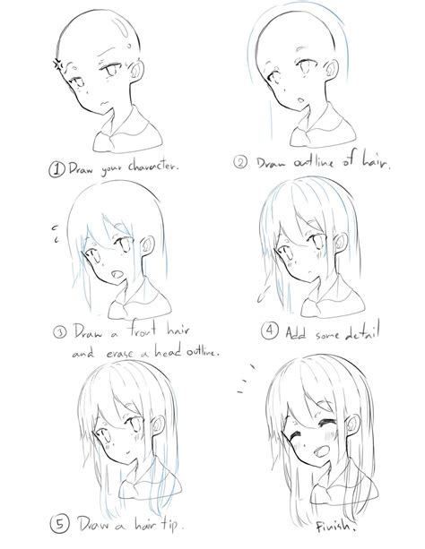 How To Draw The Side Of A Face Anime bored just a tutorial of how to draw a female or male doesn ...