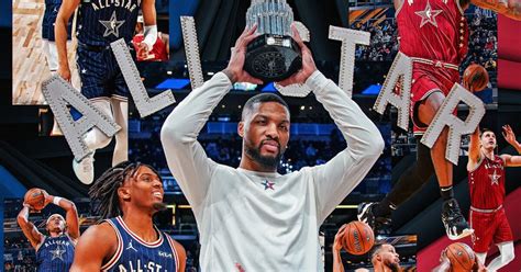 Nba Damian Lillard Fue La Estrella De Estrellas En Un All Star Game De