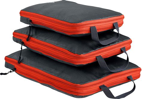 Compression Packing Cubes 3pc Luggage Organizer Suitcase And Etsy