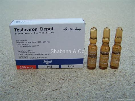 Testoviron Depot 250mg - 3x1ml Amps/Pack - Testoviron Depot 250mg by ...