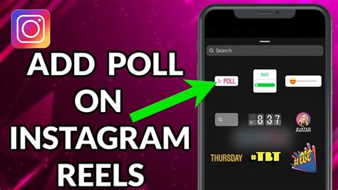 How To Add Poll On Instagram Reels Youtube