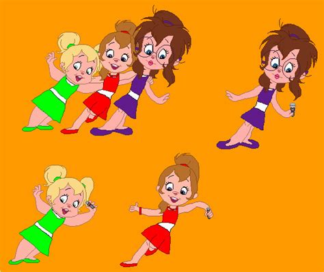 Chipettes 2009 Poster Outfits by cinminnie on DeviantArt