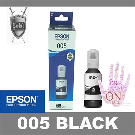 Epson 005 Black Original Ink Bottle Lazada PH