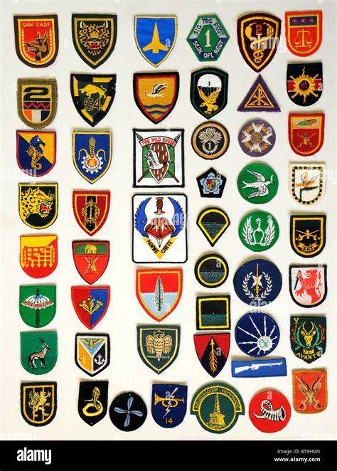 Military Cloth Insignia Of South Africa Rhodesia Pamwe Chete And