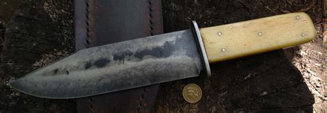 Ml Knives Blog A Custom Frontier Bowie Knife