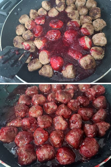 Keto Turkey Meatballs With Cranberry Glaze Low Carb Hoser