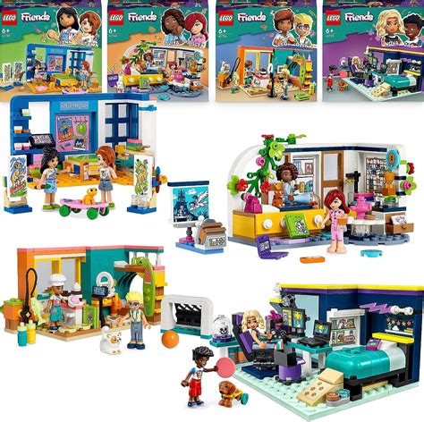 Lego Friends Rooms Bundle Includes Nova S Room Liann S Room