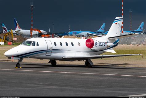 D CEFO Air Hamburg Cessna 560XL Citation XLS Photo By Chris De Breun