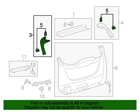 2013 2019 Ford Escape OEM NEW 2013 2019 Ford Escape Right Molding Side