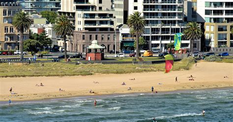 Port Melbourne Beach In Melbourne Australia Encircle Photos