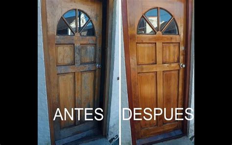 Como Barnizar Una Puerta De Madera Casas Incre Bles