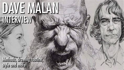 Dave Malan Interview Consistency And Drawing Method Youtube