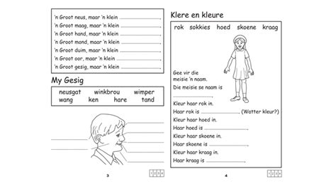 Afrikaans Sk Spelling Words Worksheet Kraftimama Dae Van Die Week Afrikaans Verniet Printables