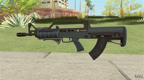 Bullpup Rifle Two Upgrades V1 Old Gen Gta V Pour Gta San Andreas