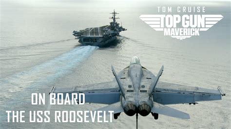 Top Gun Maverick On Board The Uss Roosevelt Movie Youtube