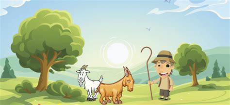 La fábula de las cabras traviesas Fábulas wiki