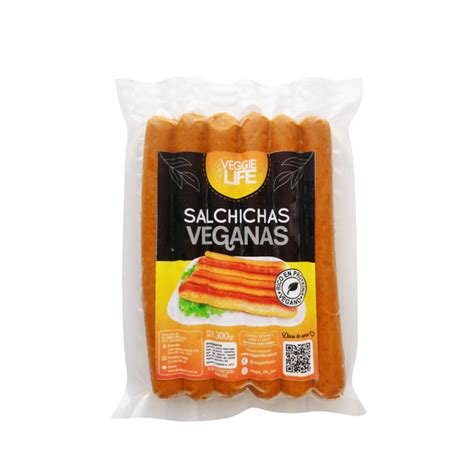 Salchichas Veganas Veggie Life G Veggielife