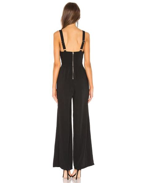 Superdown Billi Cut Out Jumpsuit In Black Lyst