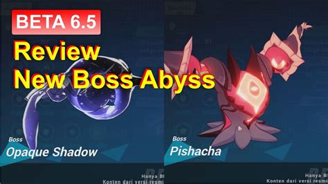 Review Boss Abyss CREEPER Pisacha Dan QUA Opaque Shadow BETA 6 5