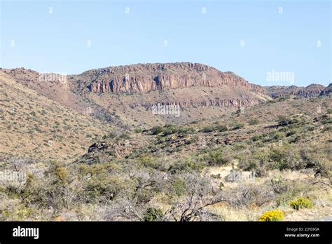 Karoo Mountain Landscape Karoo National Park Western Cape South