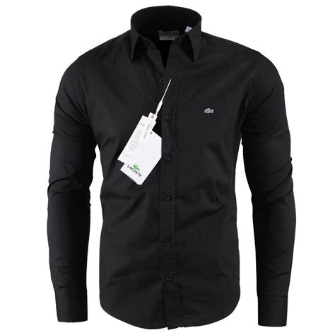 Koszula Lacoste Slim Fit Czarna Xxl Erli Pl