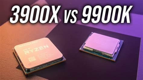 Amd Ryzen 9 3900x Vs Intel I9 9900k Cpu Comparison Youtube