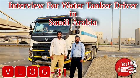 Water Tanker Driver Salary In Saudi Arabia Truck Driver Salary In