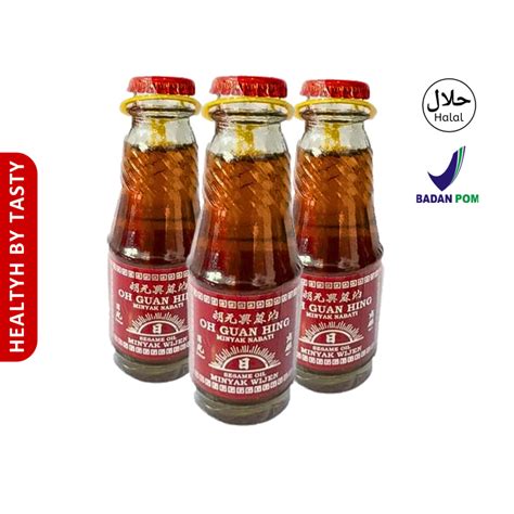 Jual Minyak Wijen Oh Guan Hing Sesame Oil Halal Cap Matahari Shopee