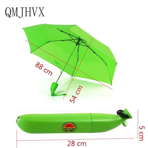 2019 Banana Paraguas Rain Mini Capsule Pocket Light Umbrella Windproof