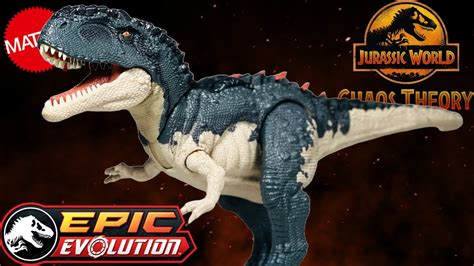 Mattel Chaos Theory Mapusaurus Review Jurassic World Epic Evolution