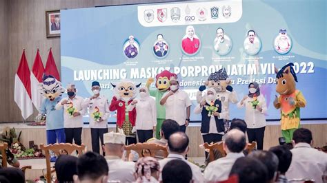 Cak Beki Maskot Porprov VII Jatim Resmi Diluncurkan Di Jember