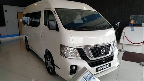 Nissan Urvan NV350 Caravan Widebody 2 5 5AT White Exterior And