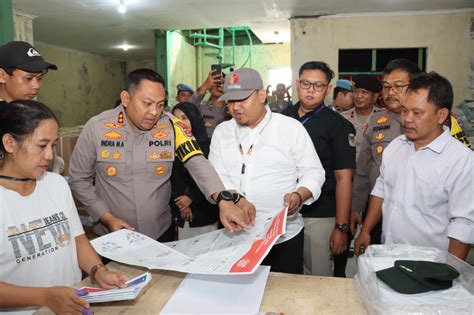 Wakapolresta Tangerang Cek Kantor Dan Gudang Logistik Kpu Harita Id